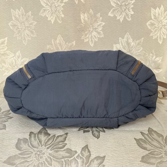 Vince Camuto Harlo Tote Pouchy Purse Handbag Crossbody Blue - Picture 5 of 16